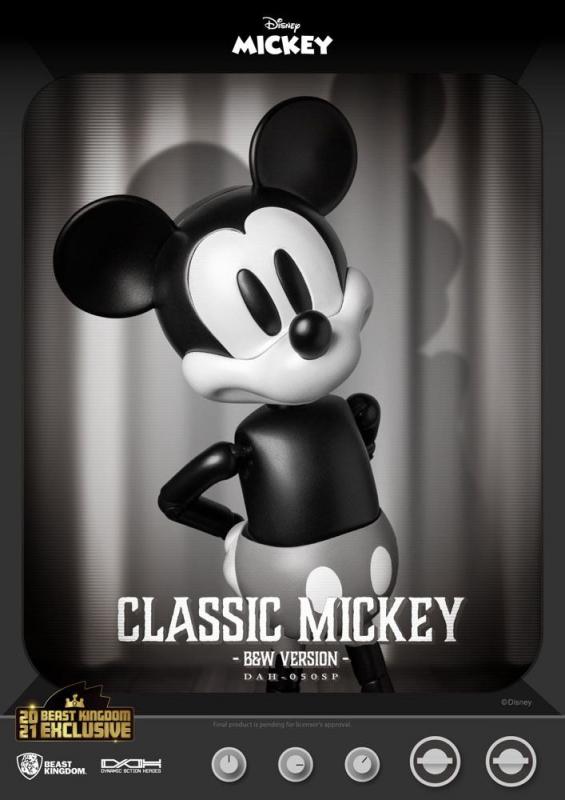 Disney: Mickey Classic Version B&W Version 1/9 Action Figure - Beast Kingdom Toys