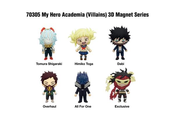 My Hero Academia Magnets blind pack Series 1 Display (12) 2