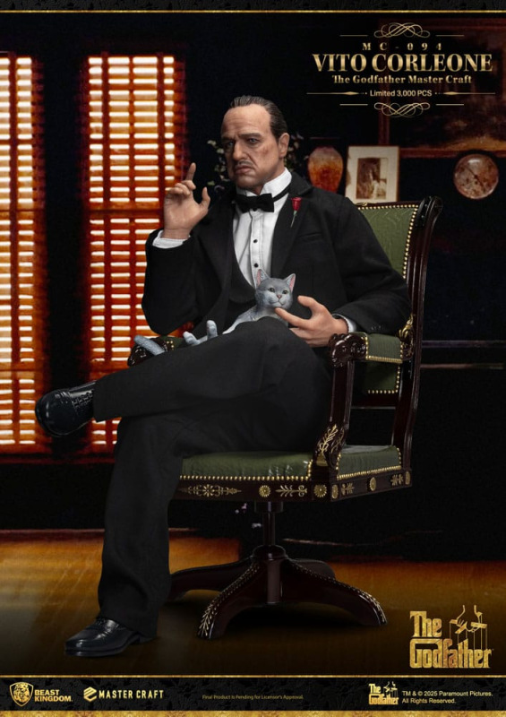 The Godfather Master Craft Statue Vito Corleone 31 cm 2
