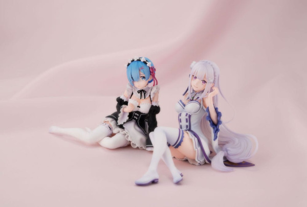 Re:ZERO Starting Life in Another World Melty Princess PVC Statue Emilia Palm Size 9 cm 2