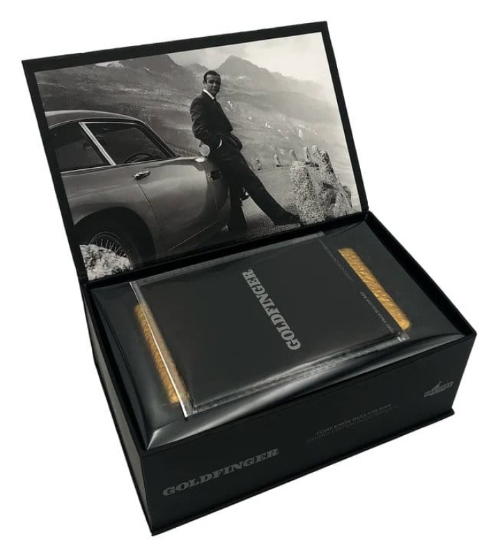 James Bond Prop Replica 1/1 Goldfinger Fort Knox Bullion Bar 25 cm Limited Edition 3