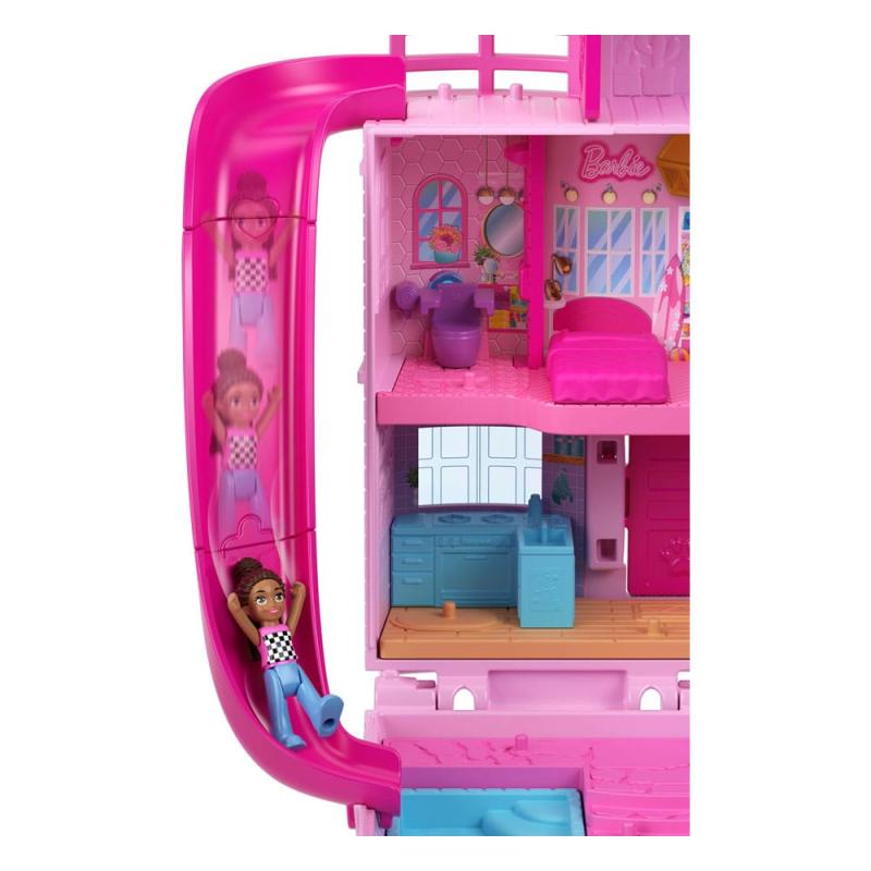 Barbie Polly Pocket Mini Figures & Playset Dollhouse