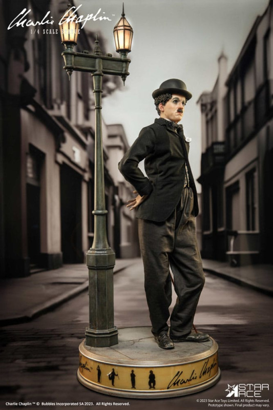 Charlie Chaplin Statue 1/4 Deluxe Version 50 cm 2