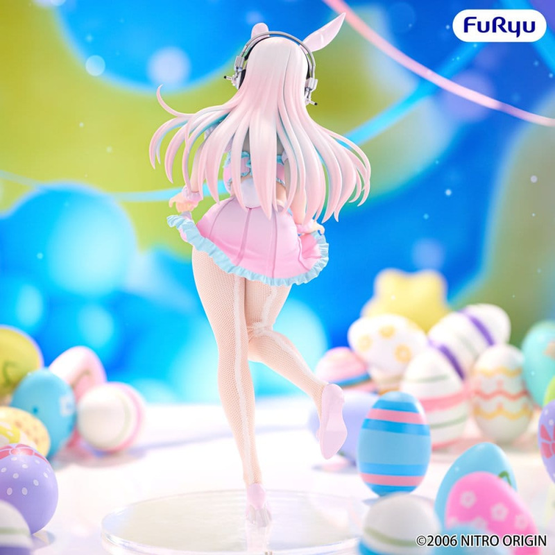 Super Sonico BiCute Bunnies PVC Figure Pastel Easter Ver. 29 cm 2