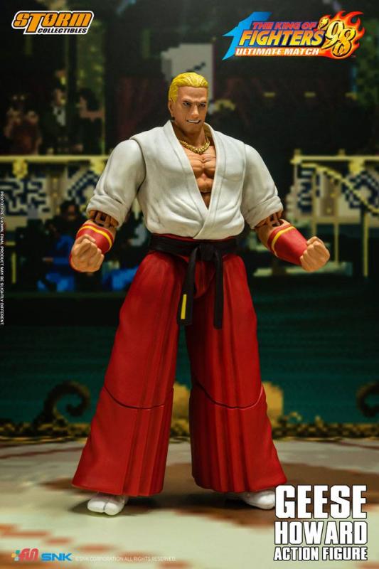 King of Fighters '98 Ultimate Match: Geese Howard 1/12 Action Figure - Storm Collectibles