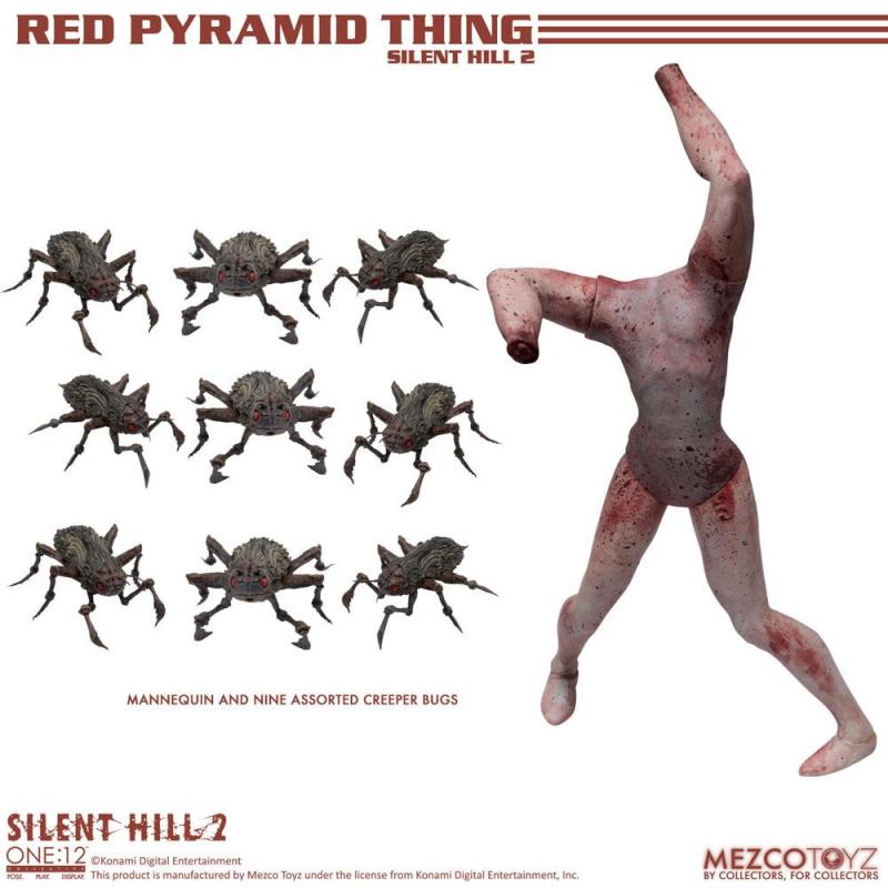 Silent Hill 2: Red Pyramid Thing 1/12 Action Figure - Mezco Toys