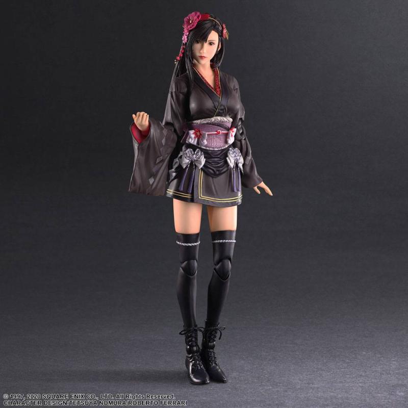 Final Fantasy VII Remake Play Arts Kai Action Figure Tifa Lockhart Exotic Dress Ver. 25 cm 7