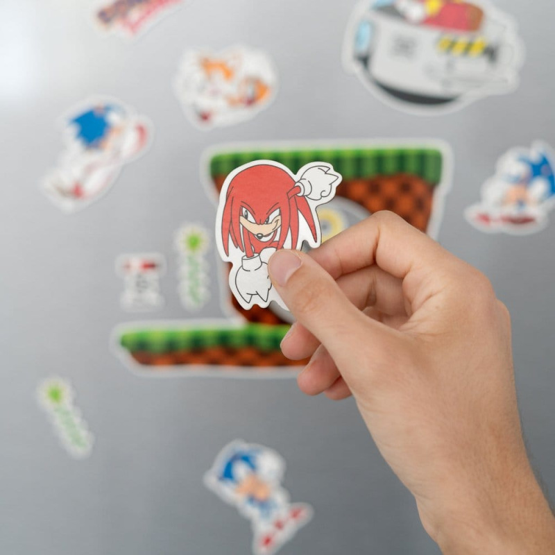 Sonic Die-Cut Magnet Set 4