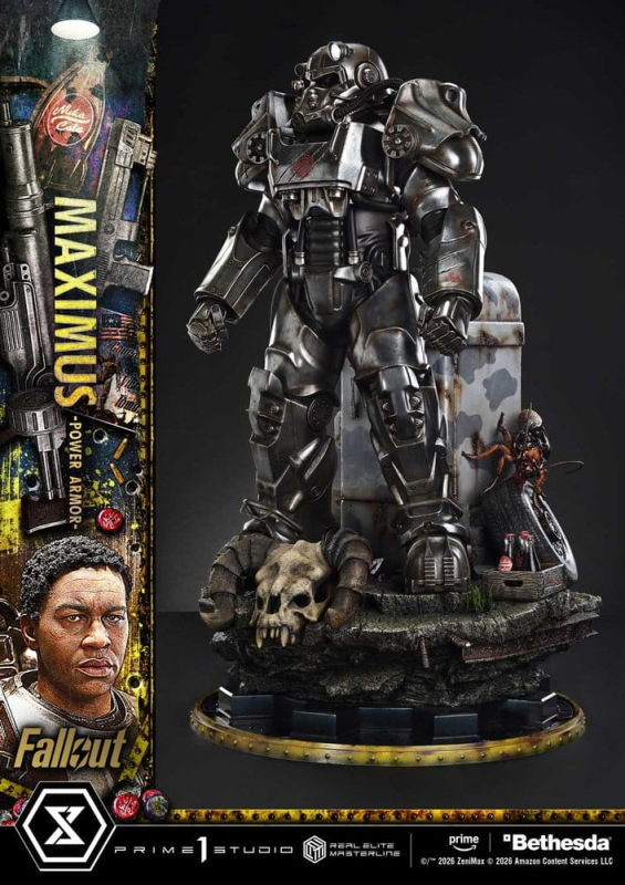 Fallout Real Elite Masterline Statue 1/4 Maximus Power Armor 67 cm 6