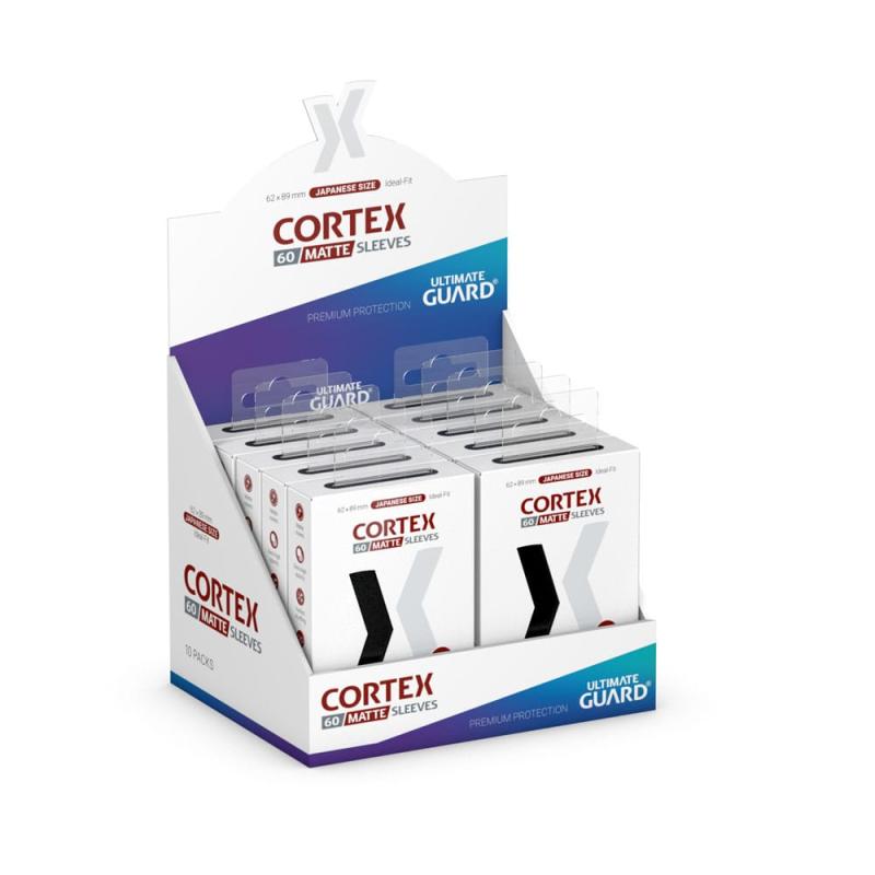 Ultimate Guard Cortex Sleeves Japanese Size Matte  Black (60)