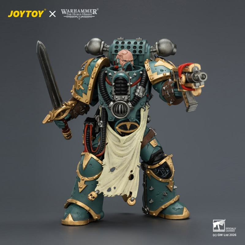 Warhammer Action Figure Sons of Horus Maloghurst the Twisted, the Warmaster's Equerry 13 cm 4