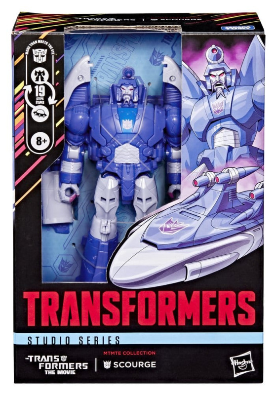 The Transformers: The Movie Studio Series Voyager Class Action Figure MTMTE Collection: Scourge 17 c 5