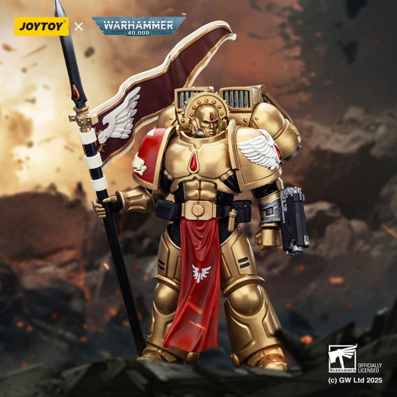 Warhammer 40,000: Combat Patrol Blood Angels Action Figure Sanguinary Guard 3 with Angelus Boltgun a 1