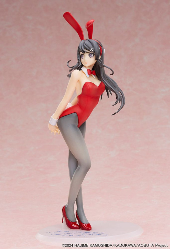 Rascal Does Not Dream of Bunny Girl Senpai Statue 1/7 Mai Sakurajima Red Bunny Girl Ver. 27 cm 3