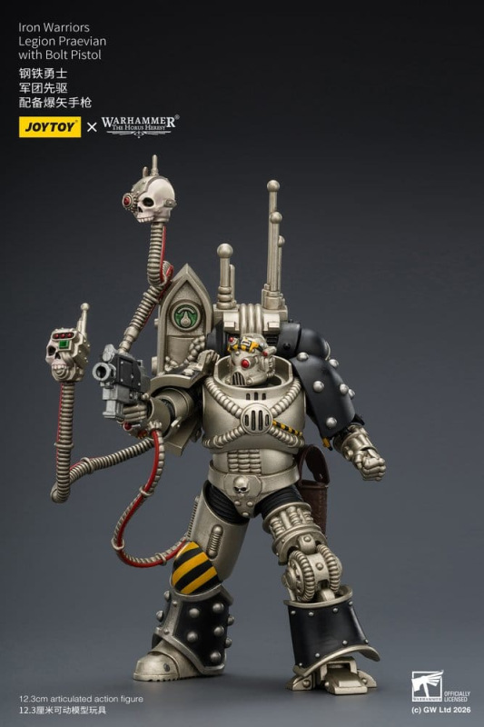 Warhammer The Horus Heresy Action Figure Iron Warriors Legion Praevian 12 cm 6
