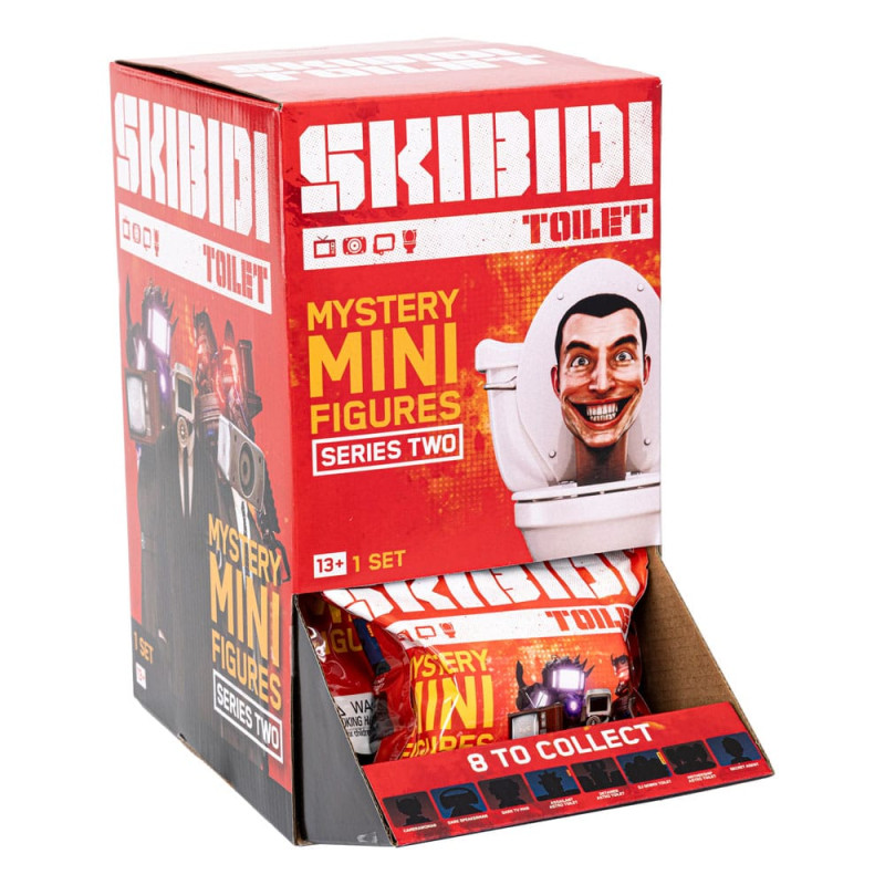 Skibidi Toilet Minifigures 6 cm Series 2 Display (24) 1