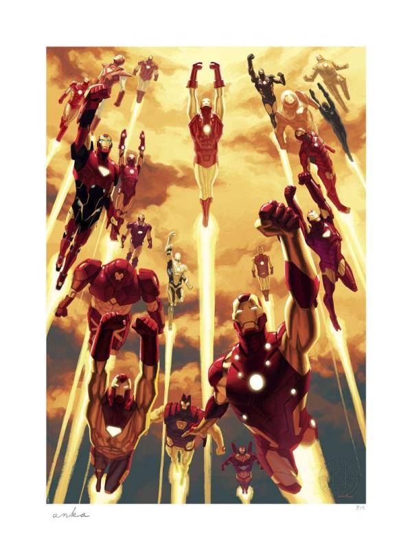 Marvel: Iron Man Legacy 46 x 61 cm Art Print - Sideshow Collectibles