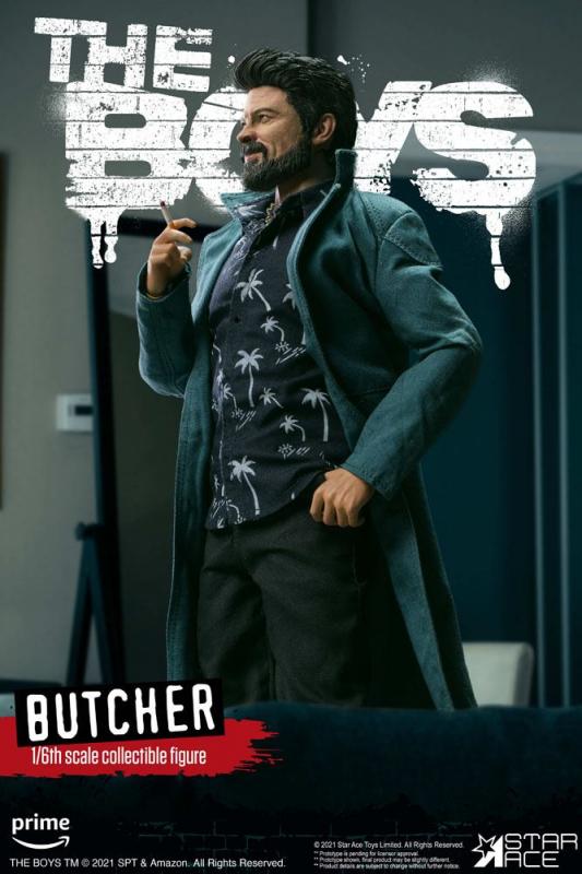 The Boys: Billy Butcher (Deluxe Ver.) 1/6 My Favourite Movie Action Figure - Star Ace Toys