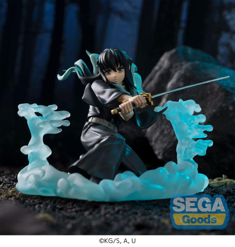 Demon Slayer: Kimetsu no Yaiba Xross Link Anime PVC Statue Muichiro Tokito Hashira Training Arc 11 c 1