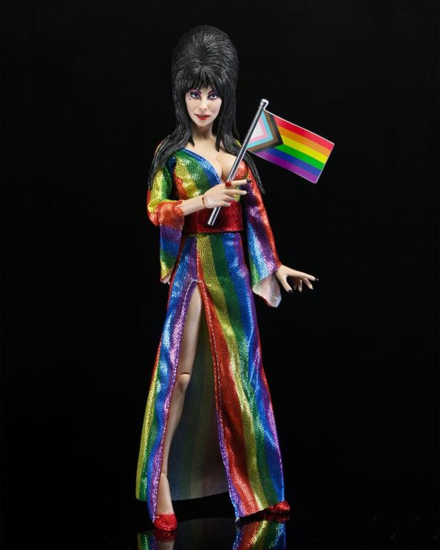 Elvira, Mistress of the Dark Clothed Action Figure Over the Rainbow Elvira 20 cm 13