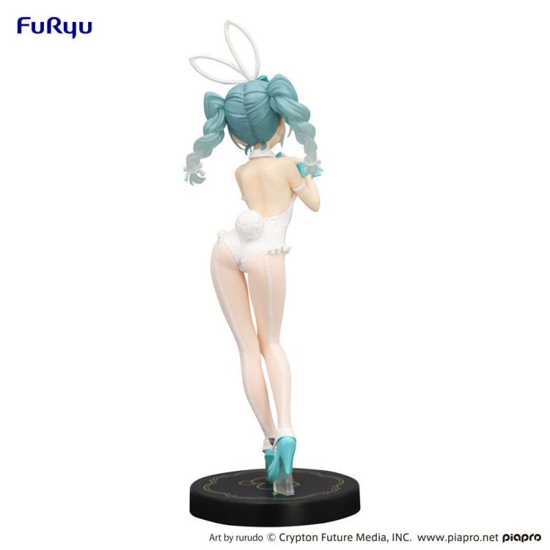 Hatsune Miku BiCute Bunnies PVC Statue Miku Rurudo White Color Ver. 27 cm 3