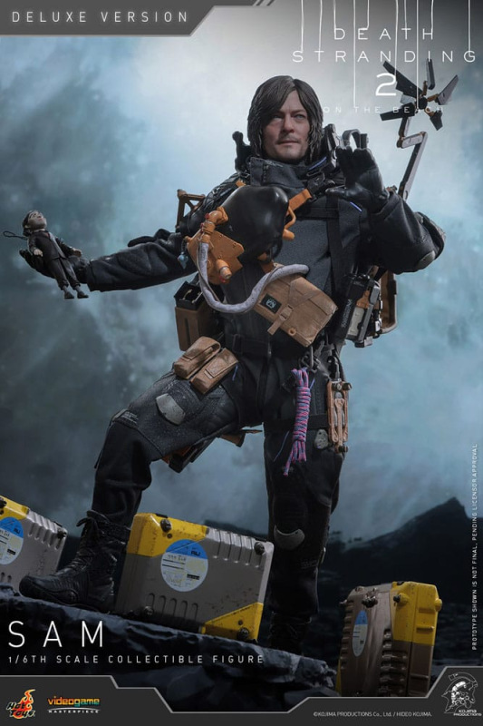 Death Stranding 2: On the Beach Videogame Masterpiece Action Figure 1/6 Sam (Deluxe Version) 31 cm 5