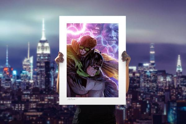 DC Comics: Batman & Robin 46 x 61 cm Art Print - Sideshow Colelctibles