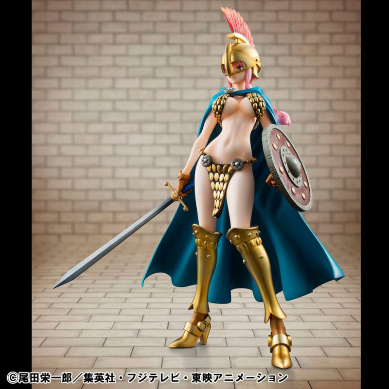 One Piece P.O.P PVC Statue Gladiator Rebecca Sailing Again Super Limited Reprint Ver. 22 cm 3