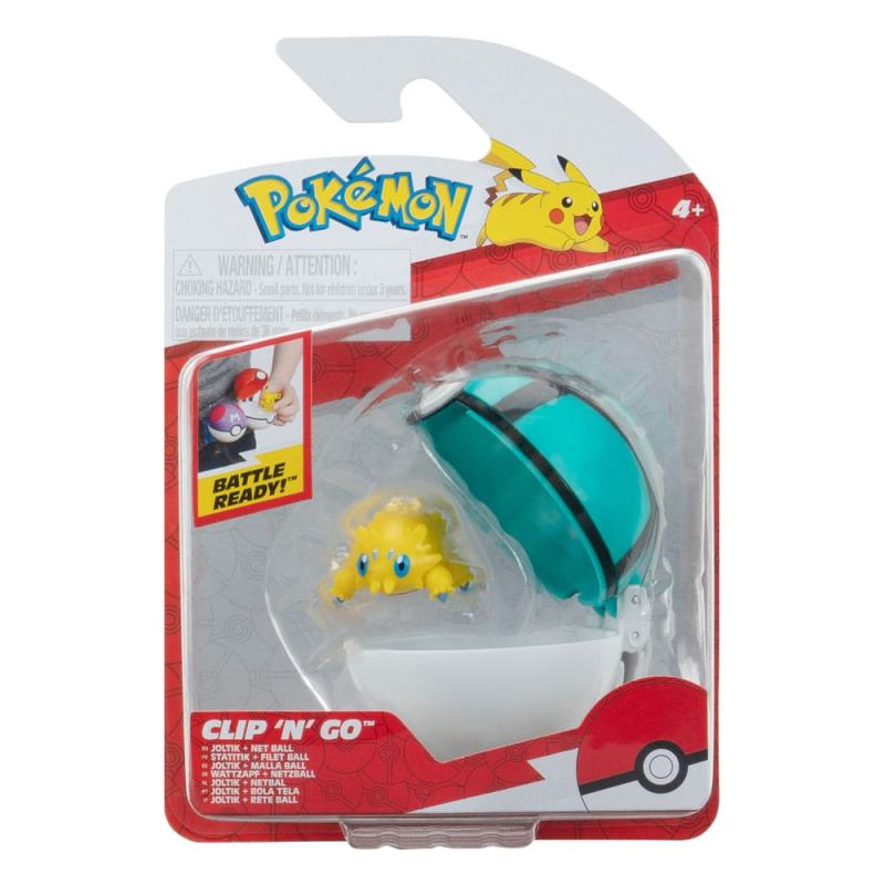 Pokémon Clip'n'Go Poké Balls Joltik & Net Ball