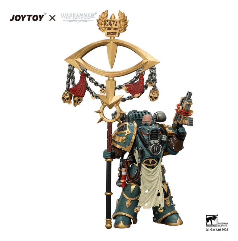 Warhammer Action Figure Sons of Horus Maloghurst the Twisted, the Warmaster's Equerry 13 cm 7