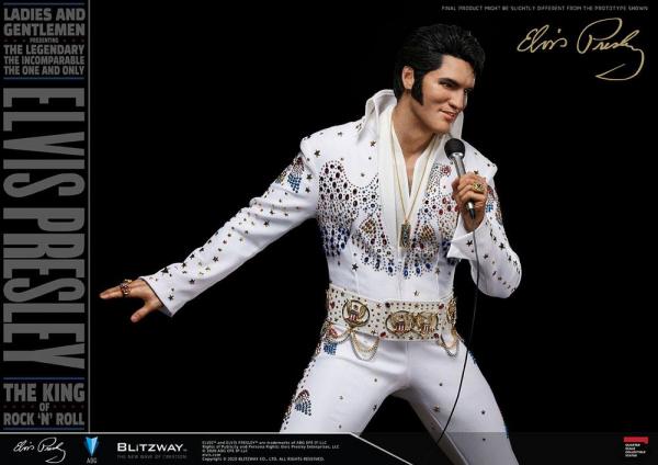Elvis Presley - Superb Scale Hybrid Statue 1/4 - Blitzway