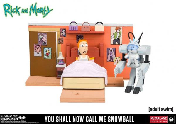 Rick and Morty Medium Construction Set You Shall Now Call Me Snowball - McFarlane Toys