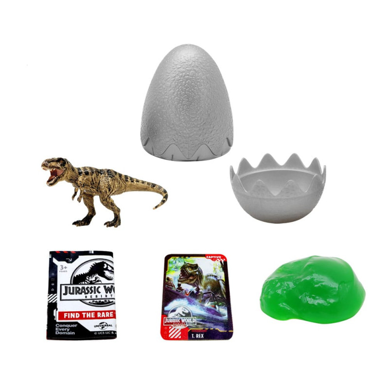 Jurassic World Rebirth Pop N Lock Breach Blind Box Captivz Build n Battle Dinos Display (12) 4
