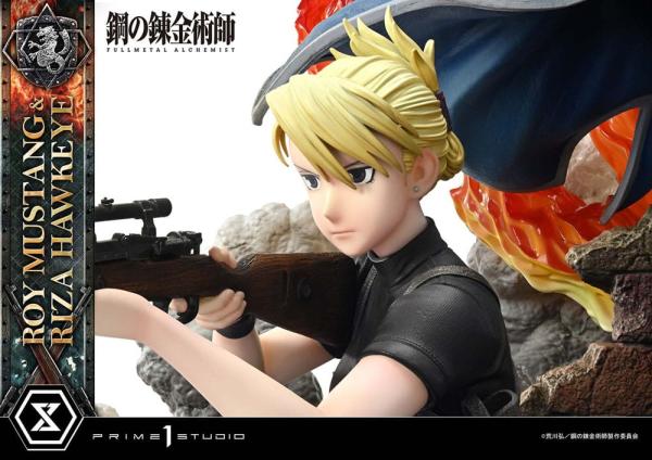 Fullmetal Alchemist Concept Masterline Statue 1/6 Roy Mustang & Riza Hawkeye Regular Version 50 cm