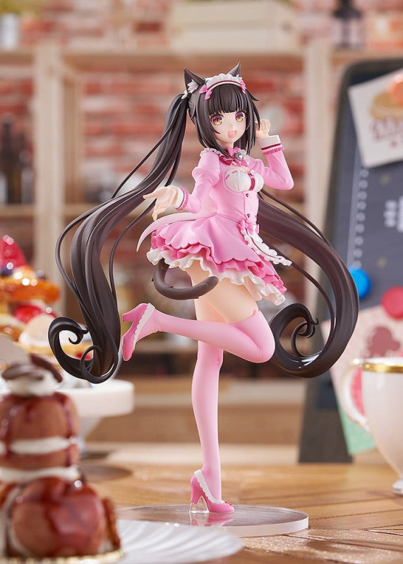 Nekopara Sekai Connect Pop Up Parade PVC Figure Chocola: Winter Clothes Ver. L Size 22 cm 2