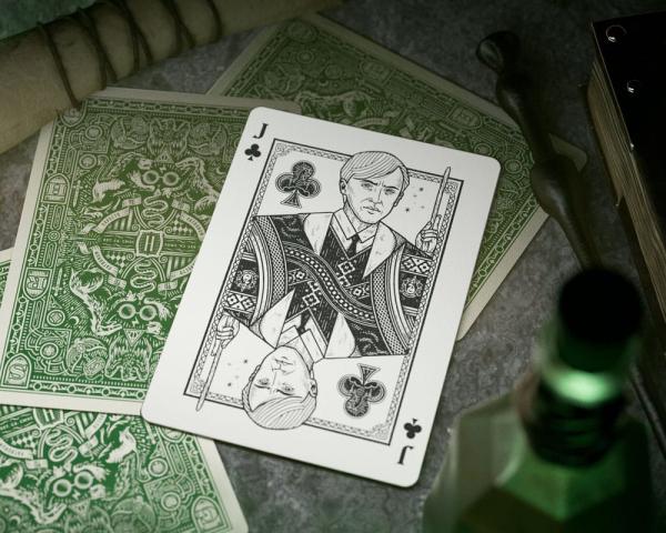 Harry Potter Playing Cards Green Version