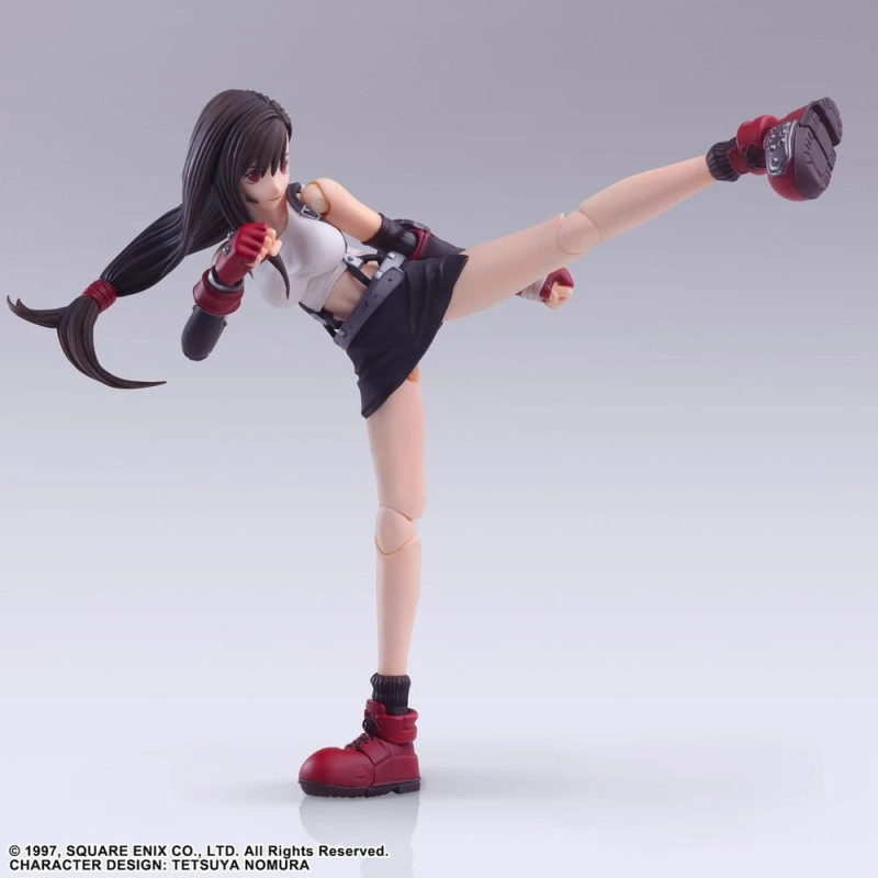 Final Fantasy VII Bring Arts Action Figure Tifa Lockhart Digital Plus Edition 14 cm 5