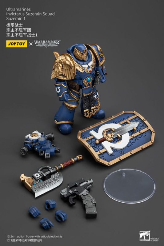 Warhammer The Horus Heresy Action Figure 1/18 Ultramarines Invictarus Suzerain Squad Suzerain 1 12 c 7