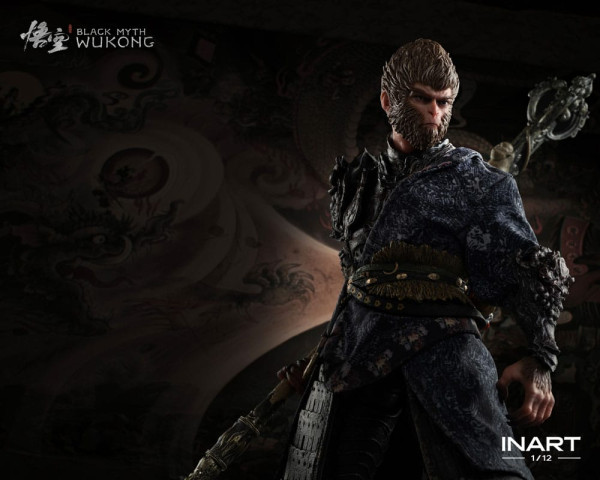 Black Myth: Wukong Action Figure 1/12 The Destined One in the Bronze Armor Set Deluxe Ver. 16 cm 1