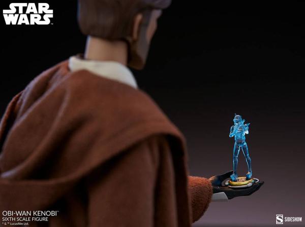 Star Wars The Clone Wars Action Figure 1/6 Obi-Wan Kenobi 30 cm