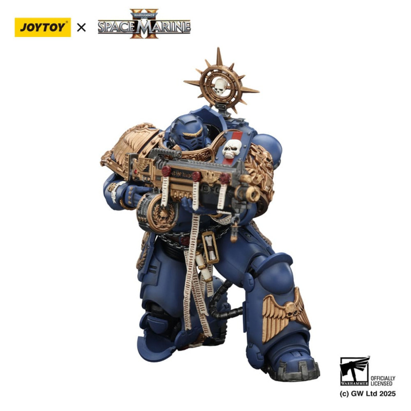 Warhammer 40,000: Space Marine 2 Action Figure Ultramarines Heavy Relic Primus Armor with Heavy Reli 8