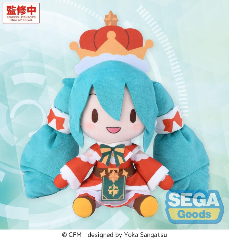 Hatsune Miku fuwa petit Plush Figure Hatsune Miku Christmas 2026 32 cm