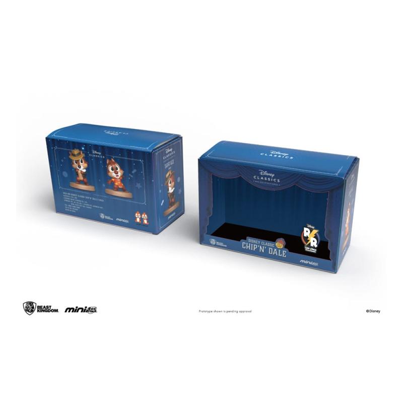 Disney Classic: Chip & Dale 8 cm Mini Egg Attack Figures - Beast Kingdom Toys