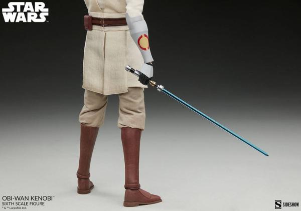 Star Wars The Clone Wars Action Figure 1/6 Obi-Wan Kenobi 30 cm