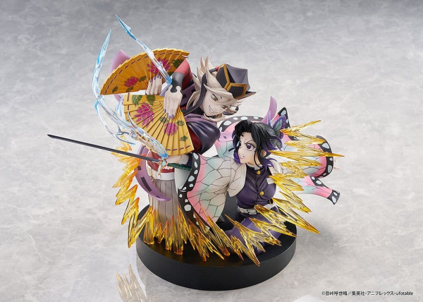 Demon Slayer: Kimetsu no Yaiba PVC Figures 2-Pack Shinobu Kocho & Doma 18 cm 10