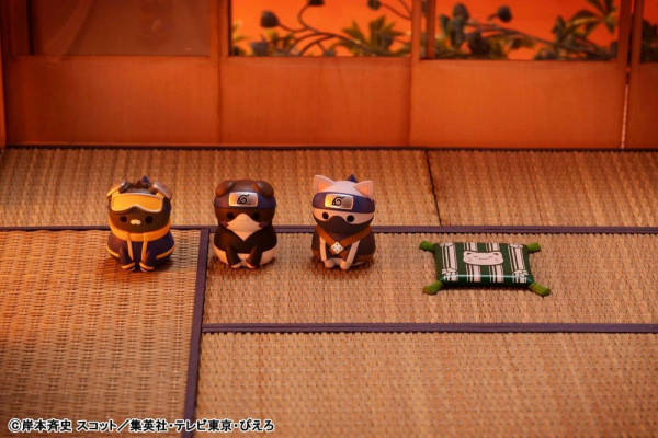 Naruto Shippuden Mega Cat Project Nyaruto! Once upon a time in Konoha village Mini Figures 3 cm Blin 12