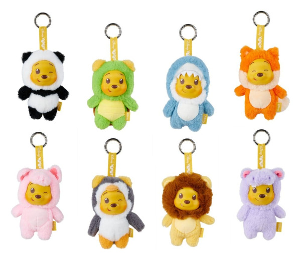 Disney YuYus Plush Key rings Wave 2 Winnie the Pooh 13 cm Blindbox Display (8) 1