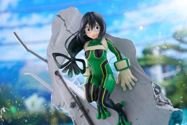 My Hero Academia Dressta PVC Statue Tsuyu Asui 22 cm