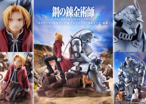 Fullmetal Alchemist: Brotherhood PVC Statue Edward Elric & Alphonse Elric Brothers 24 cm 11