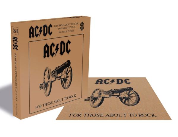 AC/DC Rock Saws Jigsaw Puzzle For Those About To Rock (500 pieces) 1